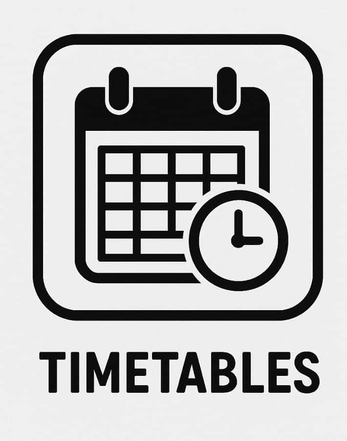 Faculty of languages and translation
 Timetables