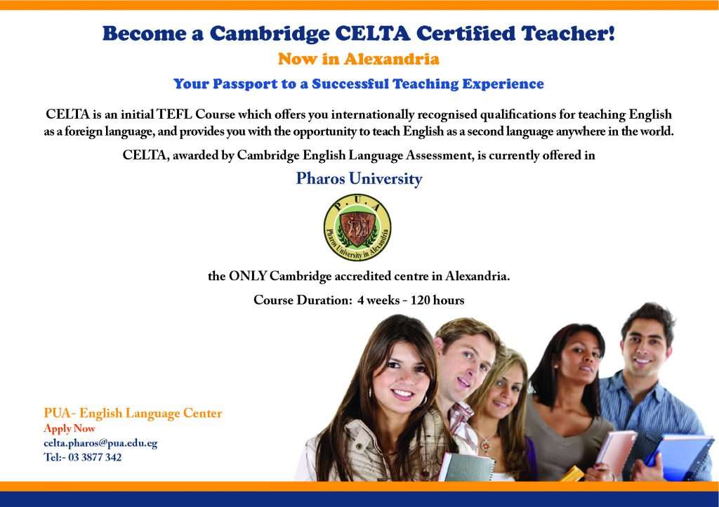 ELC Announcements Cambridge Teacher Training 