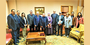 A Delegation of Yunnan University in a Visit to Pharos University