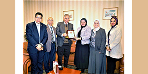 Pharos University Received a High-level Delegation of the Central Administration for Foreign Students Affairs