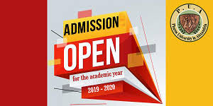 The 2nd semester admission for the academic year 2019-2020