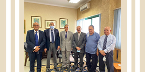 The Faculty of Engineering Received a Delegation from the Egyptian Engineers Syndicate