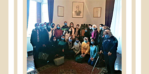 قسم اللغة الإنجليزية ينظم زيارة إلى متحف قسطنطين كافافي بالأزاريطة