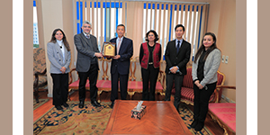 Pharos University Received the Director of the Japan Foundation in Cairo