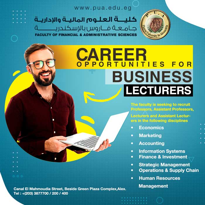 Career Opportunities for Business Lecturers