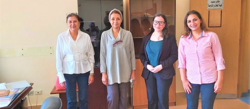 Meeting with Mrs. Yolanda Boselli from the Paraguayan Embassy at Faculty of Languages and Translation