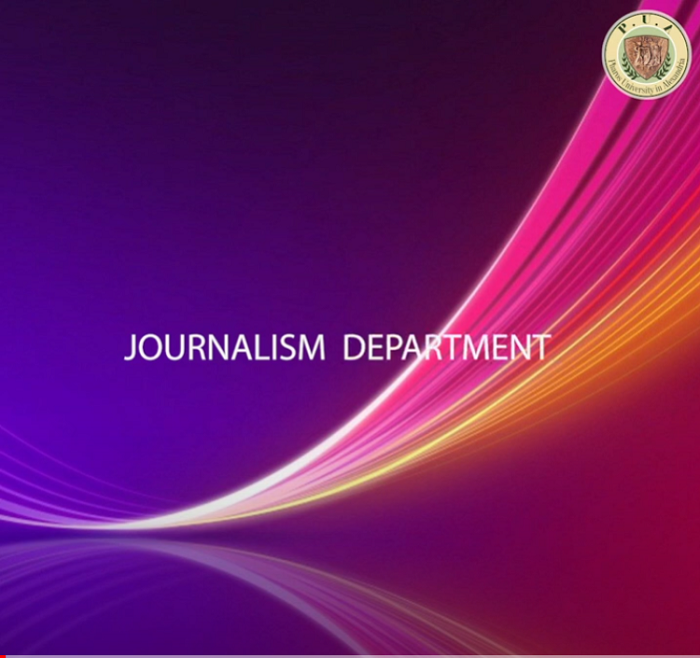 Yearbook 2020 journalism Department- قسم الصحافة ٢٠٢٠