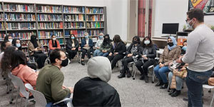 English Department Field Trip to the American Corner of AMIDEAST