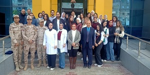 PUA Students Visit Al-Agami Central Hospital