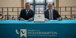 PUA Signs a Partnership Agreement with University of Wolverhampton