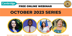 OCTOBER 2023 WEBINAR