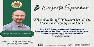 PUA’s Pharmacy Hosts Prof. Burkhard Kleuser