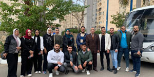PUA’s Engineering Visit the Nile of Hope Hospital