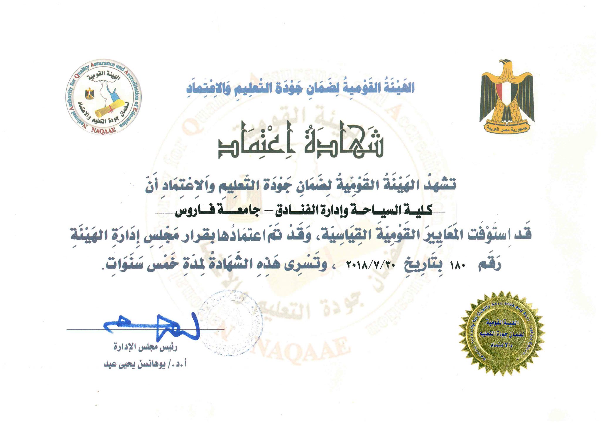 Quality Assurance Center