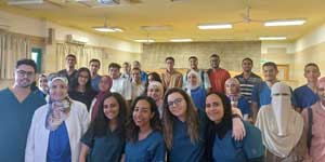 PUA’s Vice-president Meets Dentistry’s Students