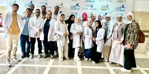 زيارة علمية إلى مستشفى سرطان الأطفال