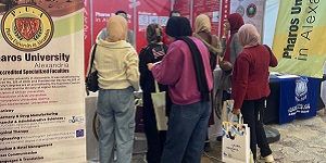 جامعة فاروس تشارك في معرض إديو جايت