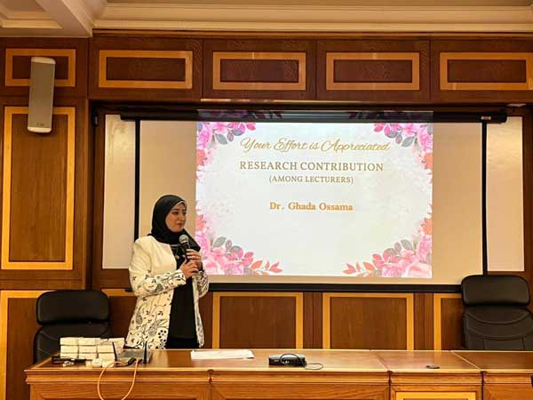 Pharmacology and Therapeutics Department Honours its Staff