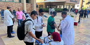 Dentistry Participates in Blood Donation Campaign