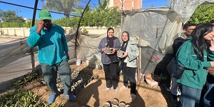 العلوم المالية والإدارية تشارك في حملة تشجير