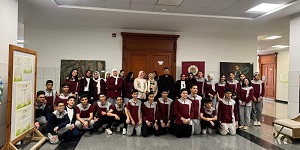 استقبال طلاب مدرسة شيرين للغات