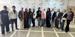 زيارة إنسانية لمستشفى سرطان الأطفال