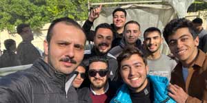 الدراسات القانونية تشارك في حملة تشجير