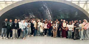 زيارة ميدانية للمتحف القومي للحضارة المصرية