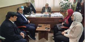 بحث سبل التعاون مع غرفة الطباعة والتغليف