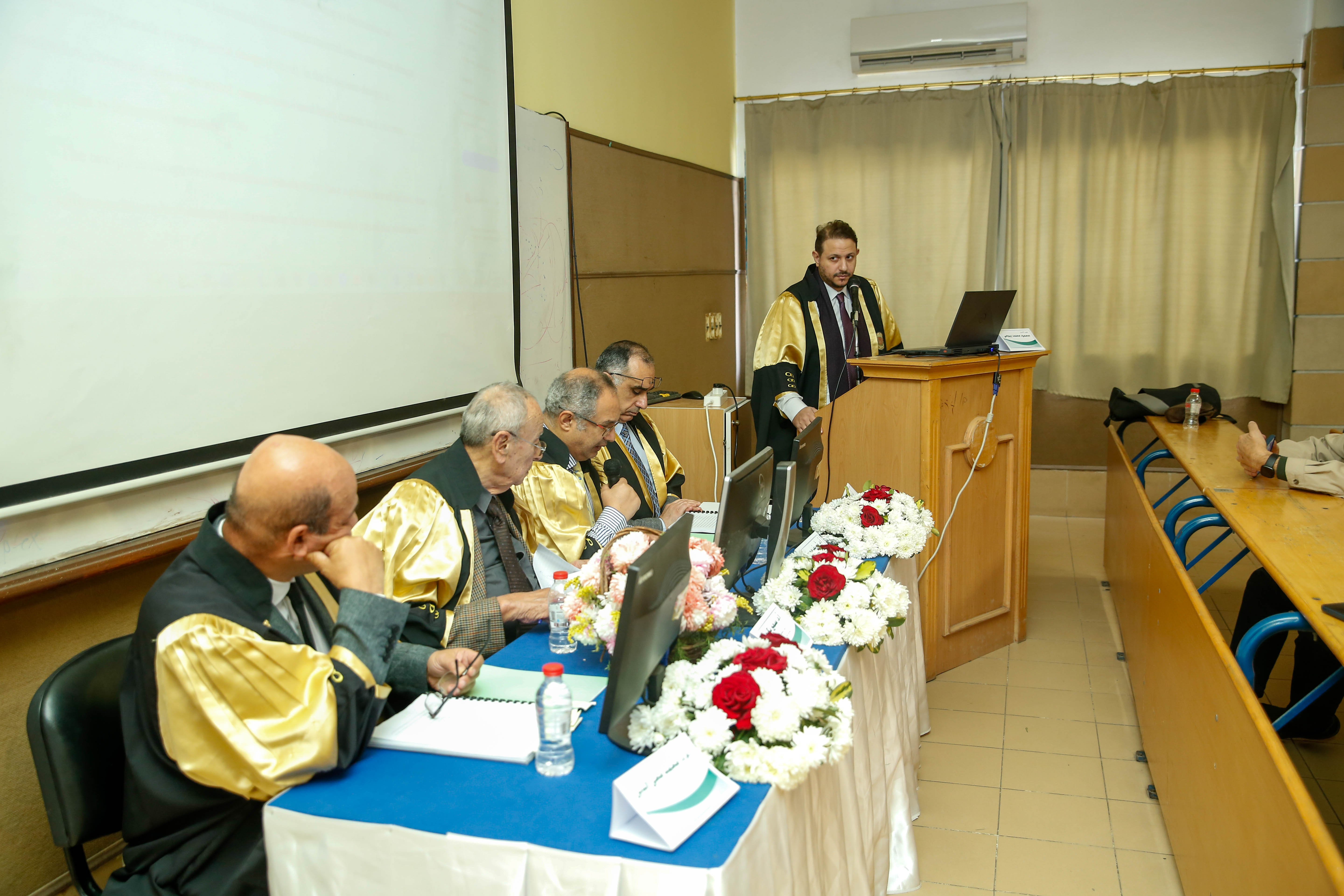 مناقشة الطبيب/ محمود محمد محمود بيومى