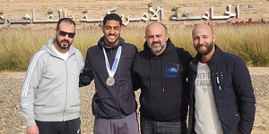 فاروس تحصد فضية الجمهورية في منافسات ألعاب القوى للجامعات