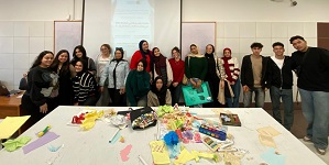 ورشة عمل حول تقنيات الدمج الفني