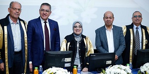 د. محمد حسام يحصل على الماجيستير في الاستعاضة