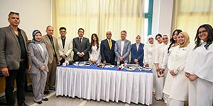 لجان تحكيم متخصصة تناقش مشروعات تخرج دفعة 2026