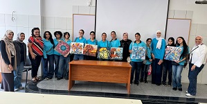 مدرسة جيرار تزور كلية الفنون والتصميم
