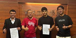 انتهاء التدريب بالجامعة الوطنية المركزية الآسيوية